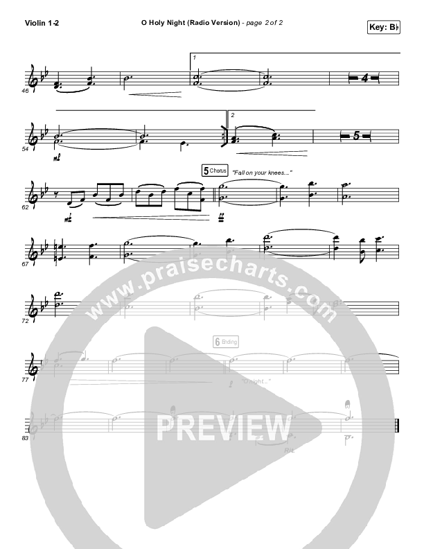 O Holy Night (Radio) String Pack (Crowder / Passion)