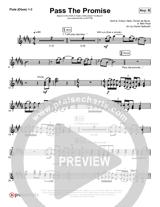 Pass The Promise Wind Pack (Keith & Kristyn Getty / Sandra McCracken)