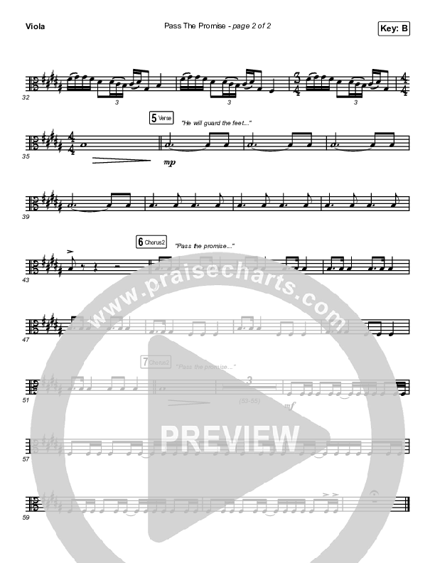 Pass The Promise Viola (Keith & Kristyn Getty / Sandra McCracken)