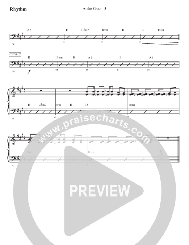 At The Cross Rhythm Chart (WorshipTeam.tv)