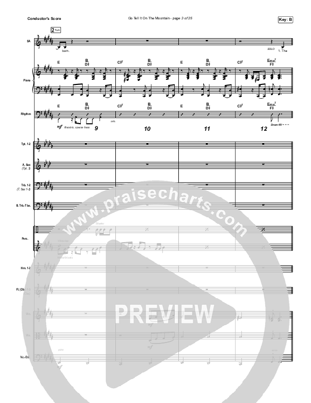 Go Tell It On The Mountain Orchestration (Maverick City Music / Melvin Chrispell III / Chandler Moore)