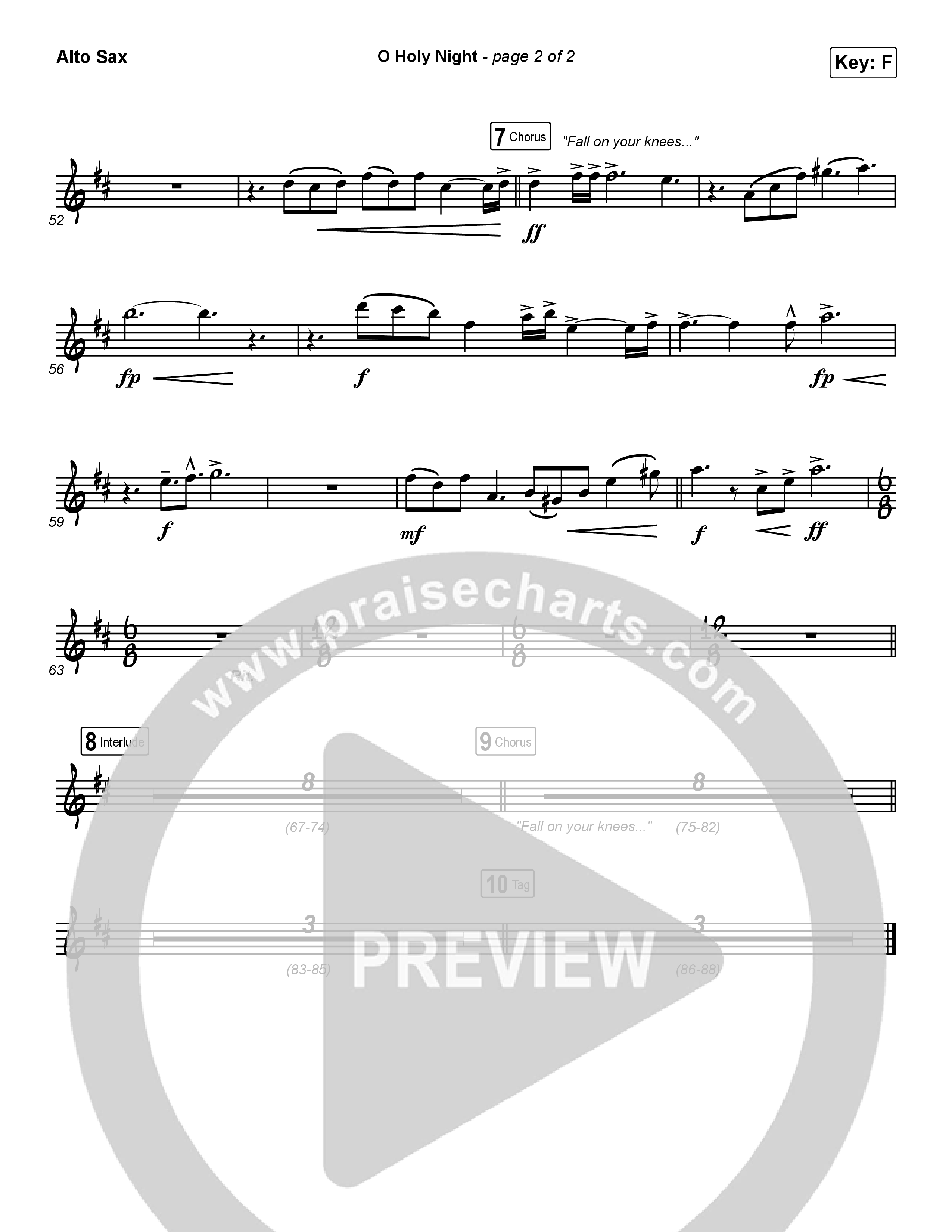 O Holy Night Alto Sax (Maverick City Music / Melvin Chrispell III)