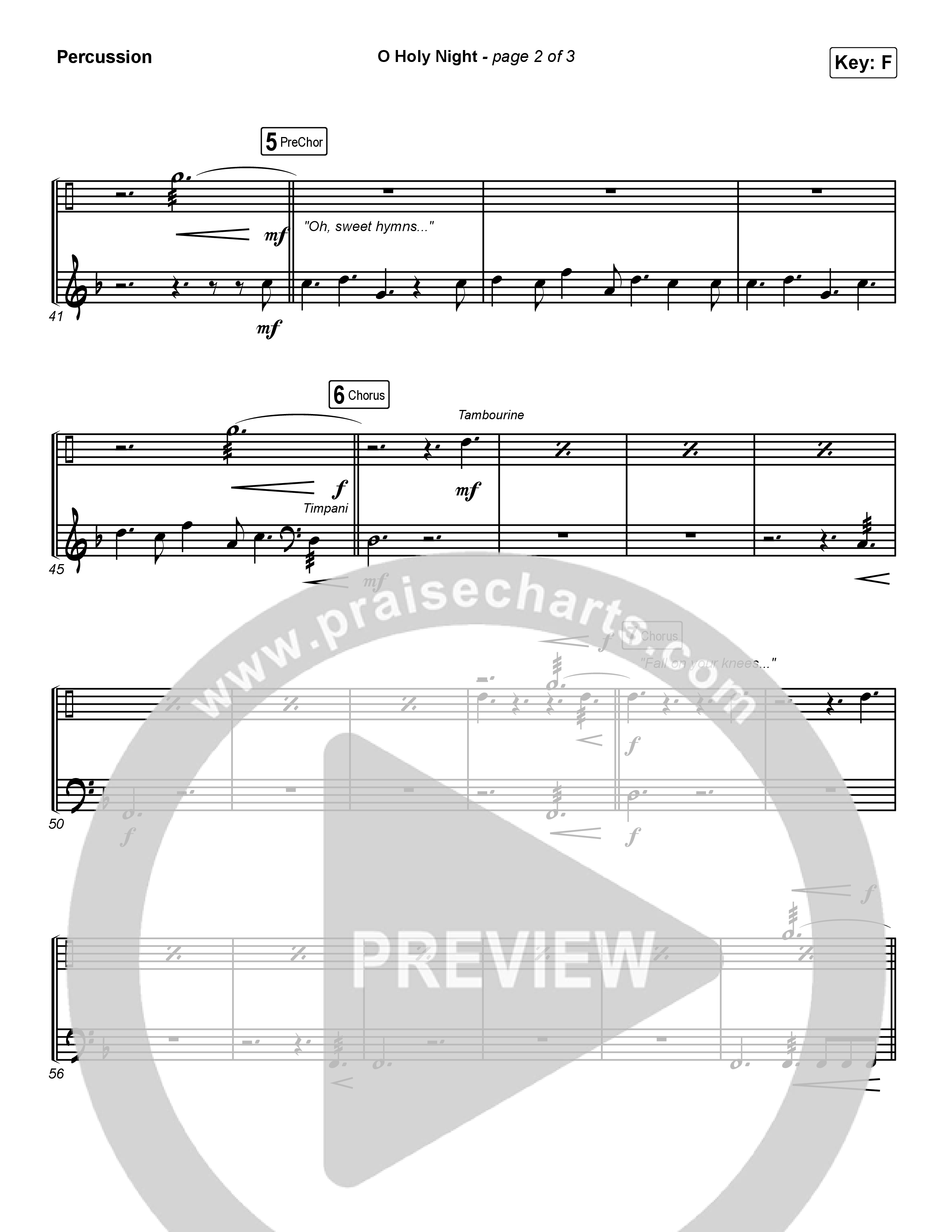 O Holy Night Percussion (Maverick City Music / Melvin Chrispell III)