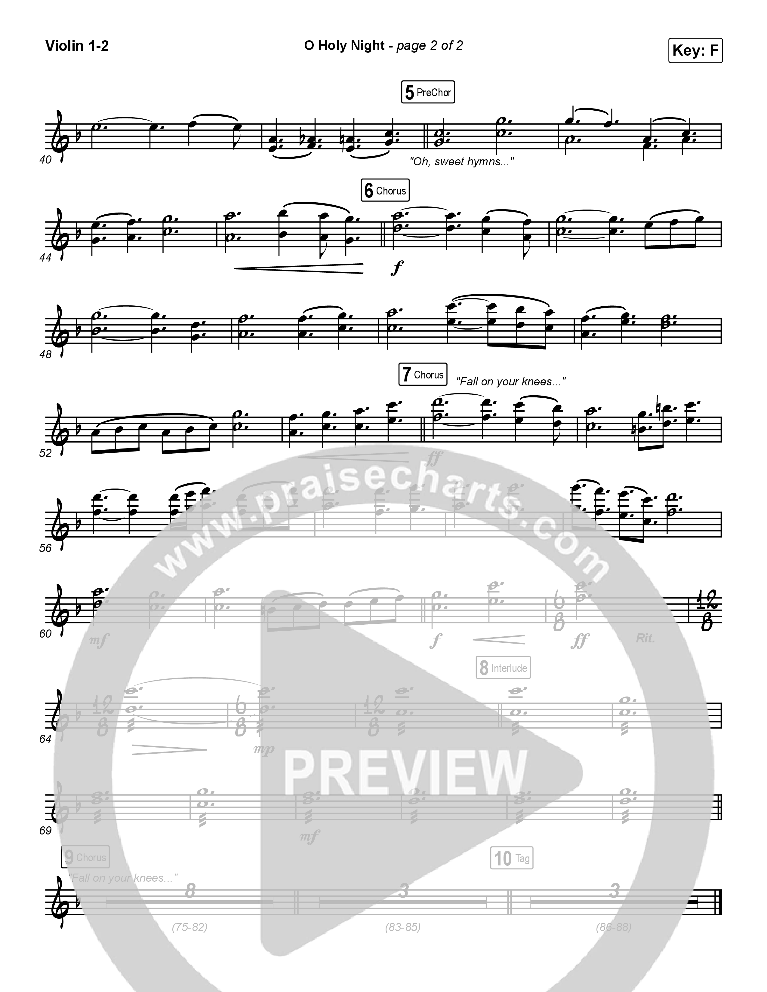 O Holy Night String Pack (Maverick City Music / Melvin Chrispell III)