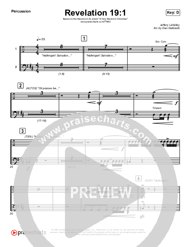 Revelation 19:1 Percussion (Maverick City Music / Naomi Raine / Chandler Moore)