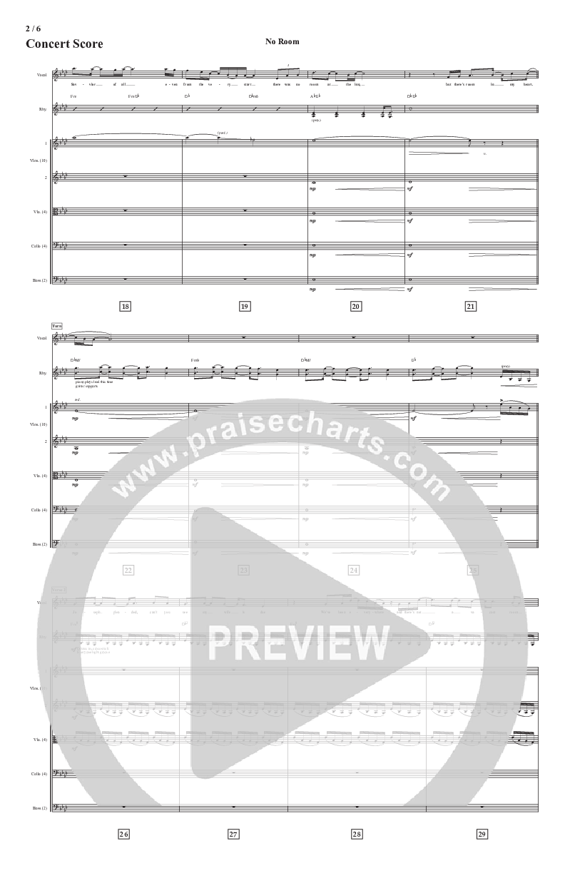 No Room Conductor's Score (Aaron Stewart)