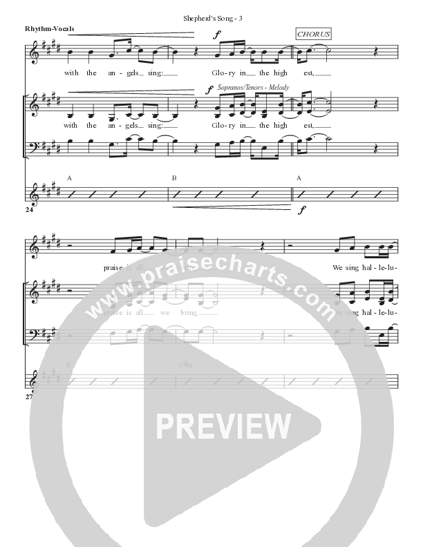 Shepherd’s Song Lead Sheet (SAT) (Bell Shoals Music)
