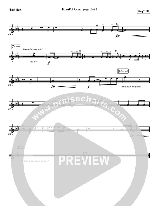 Beautiful Jesus Bari Sax (Passion / Chidima)