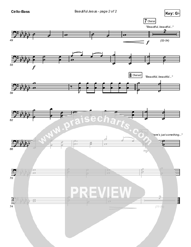 Beautiful Jesus Cello/Bass (Passion / Chidima)