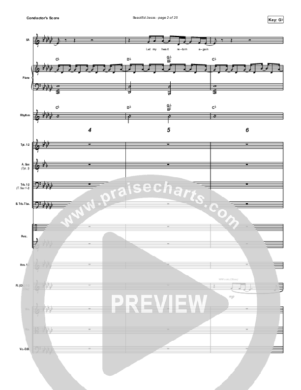 Beautiful Jesus Conductor's Score (Passion / Chidima)