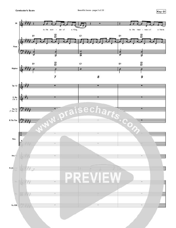 Beautiful Jesus Conductor's Score (Passion / Chidima)