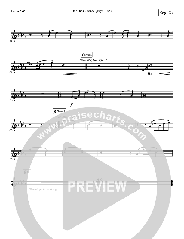 Beautiful Jesus French Horn 1/2 (Passion / Chidima)