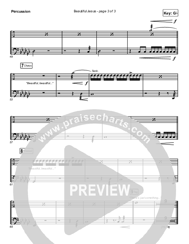 Beautiful Jesus Percussion (Passion / Chidima)