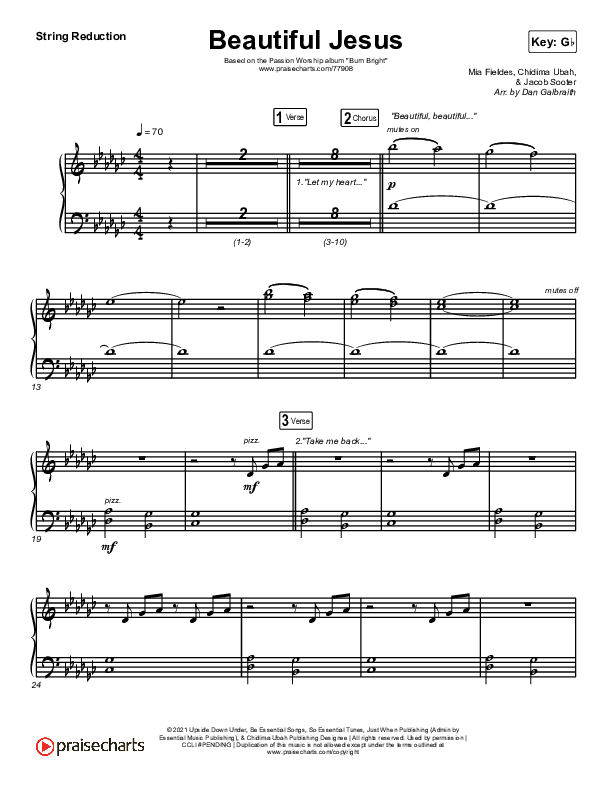 Beautiful Jesus String Reduction (Passion / Chidima)