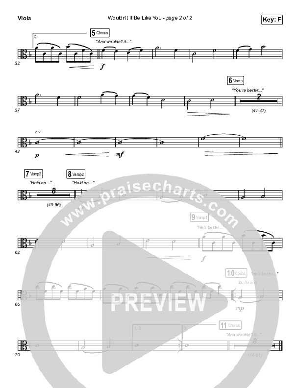 Wouldn't It Be Like You (Live) Viola (Bryan & Katie Torwalt)