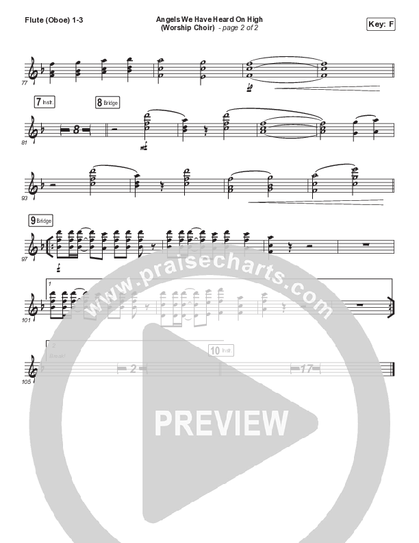 Angels We Have Heard On High (Choral Anthem SATB) Wind Pack (Arr. Luke Gambill / for KING & COUNTRY)