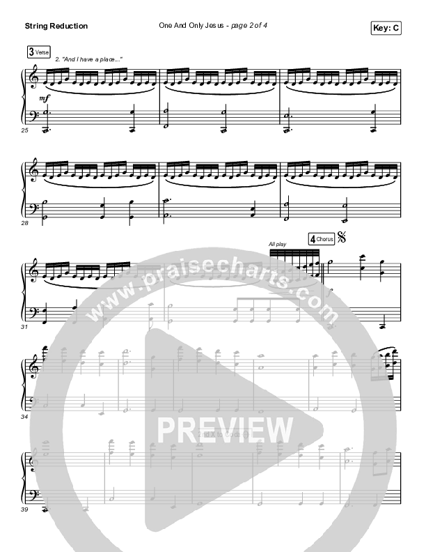 One And Only Jesus String Reduction (Vertical Worship)