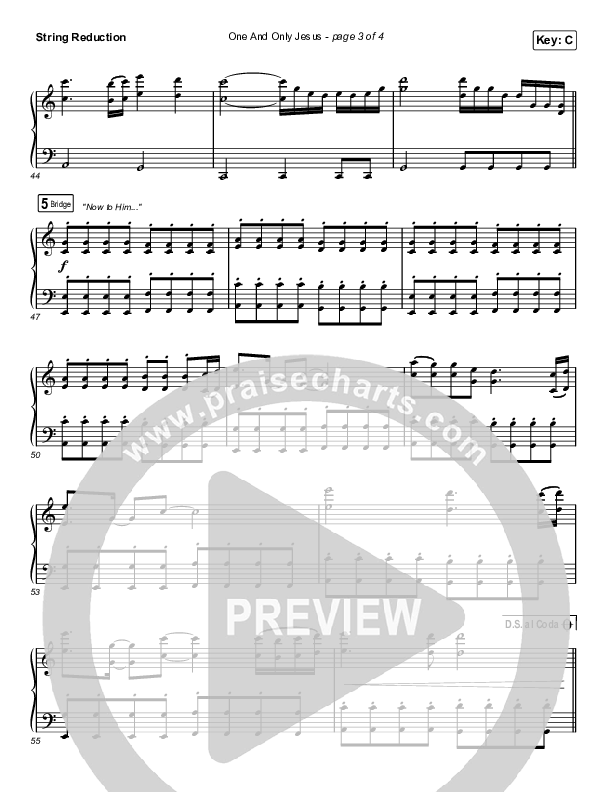 One And Only Jesus String Reduction (Vertical Worship)