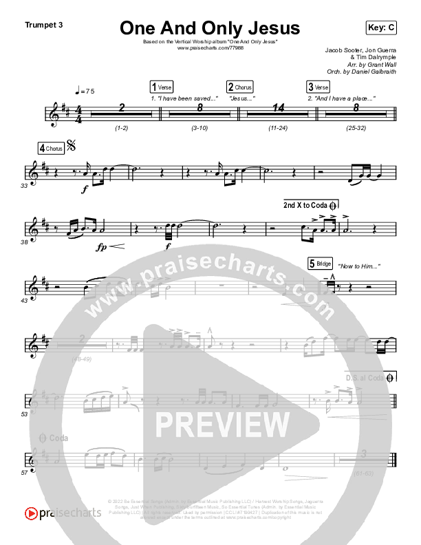 One And Only Jesus Trumpet 3 (Vertical Worship)