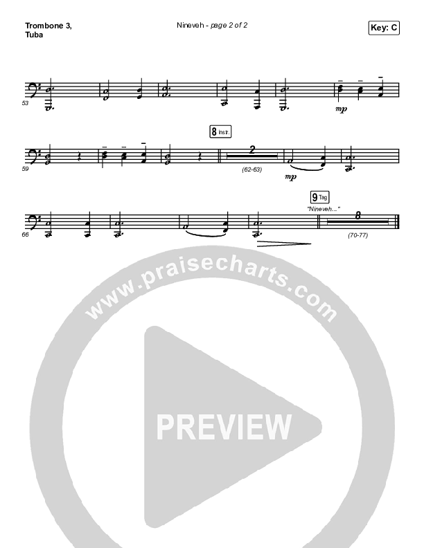 Nineveh Trombone 3/Tuba (Brooke Ligertwood)