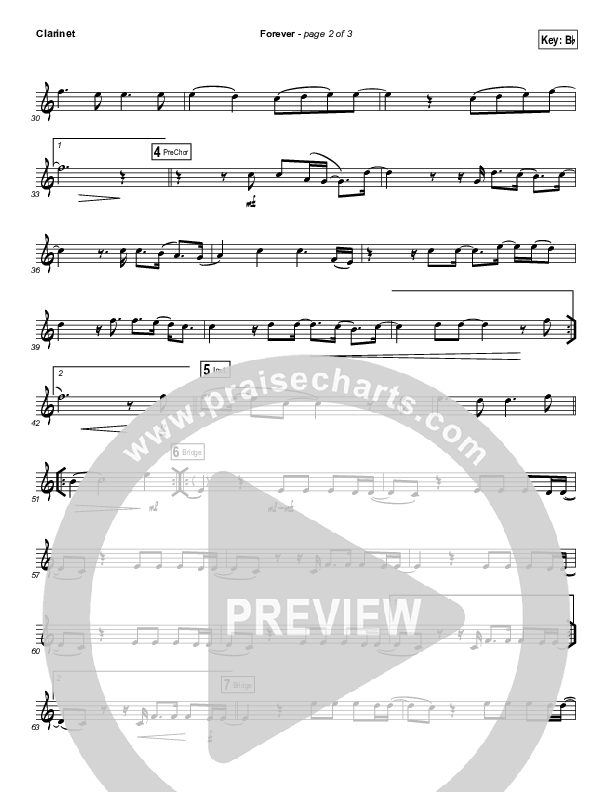 Forever (Instrument Solo) Clarinet Solo (Kari Jobe)