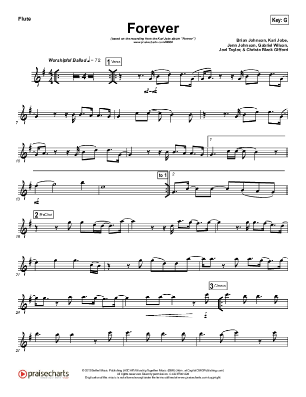 Forever (Instrument Solo) Flute Solo (Kari Jobe)