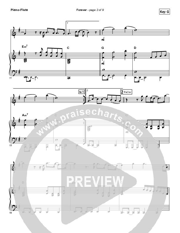 Forever (Instrument Solo) Piano/Flute (Kari Jobe)