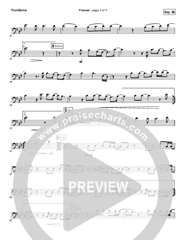 Forever (Instrument Solo) Trombone Solo (Kari Jobe)