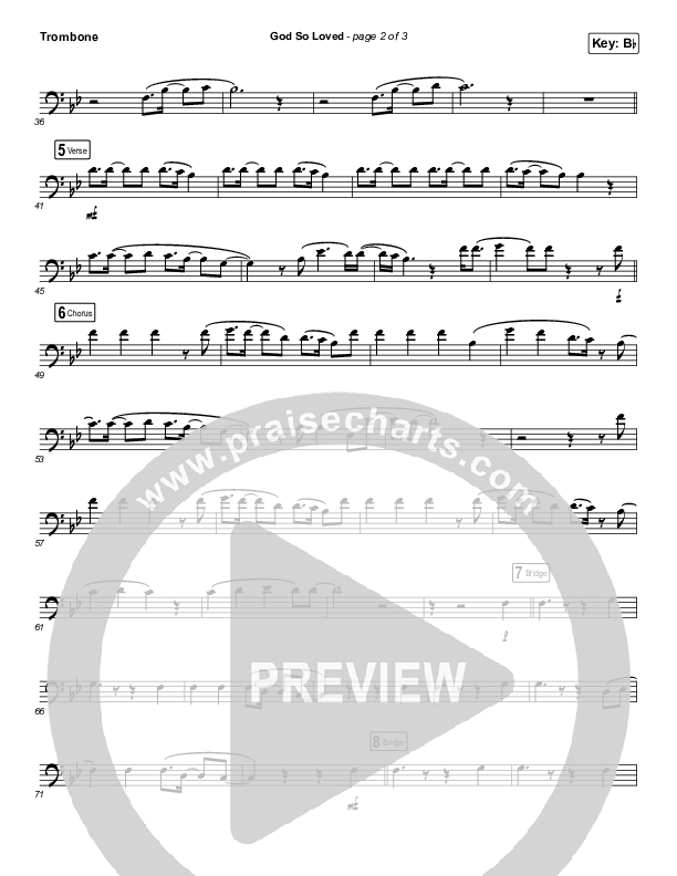 God So Loved (Instrument Solo) Trombone Solo (We The Kingdom)