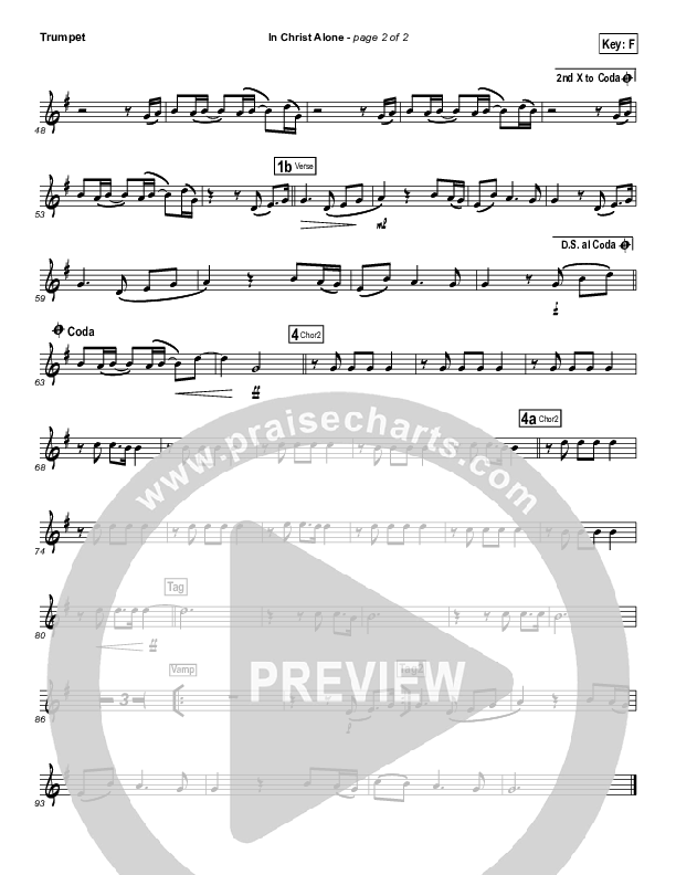 In Christ Alone (Instrument Solo) Trumpet Solo (Kristian Stanfill / Passion)