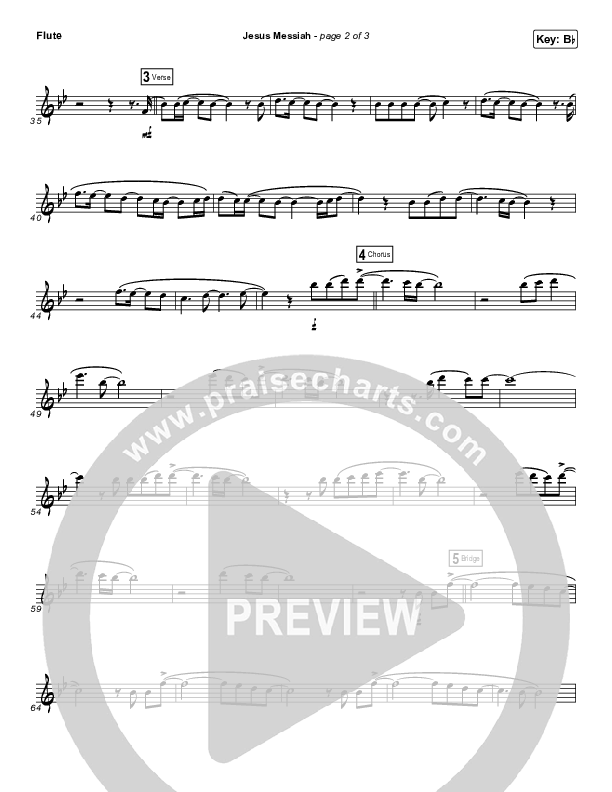 Jesus Messiah (Instrument Solo) Flute Solo (Chris Tomlin)