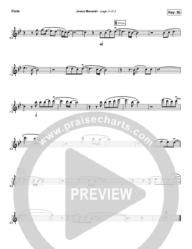 Jesus Messiah (Instrument Solo) Flute Solo (Chris Tomlin)