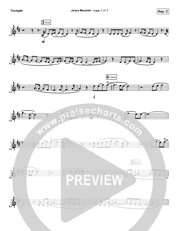 Jesus Messiah (Instrument Solo) Trumpet Solo (Chris Tomlin)