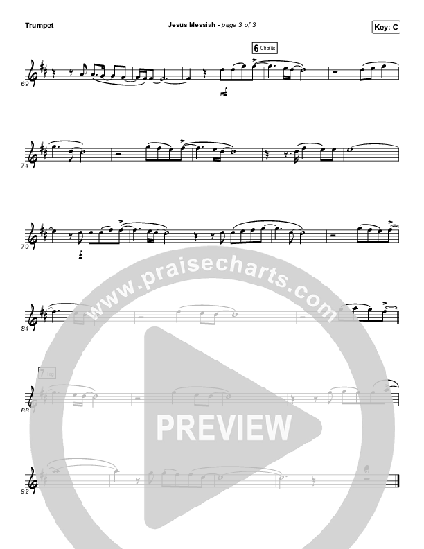 Jesus Messiah (Instrument Solo) Trumpet Solo (Chris Tomlin)