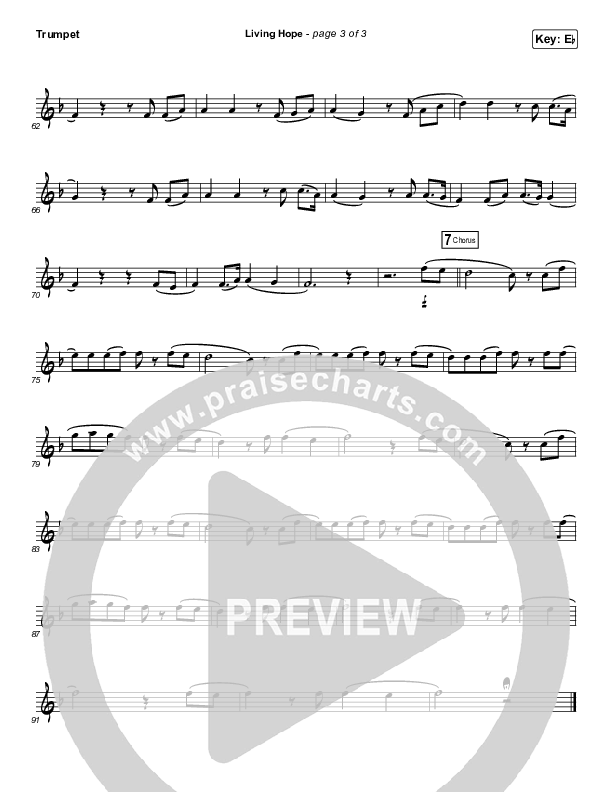 Living Hope (Instrument Solo) Trumpet Solo (Phil Wickham)