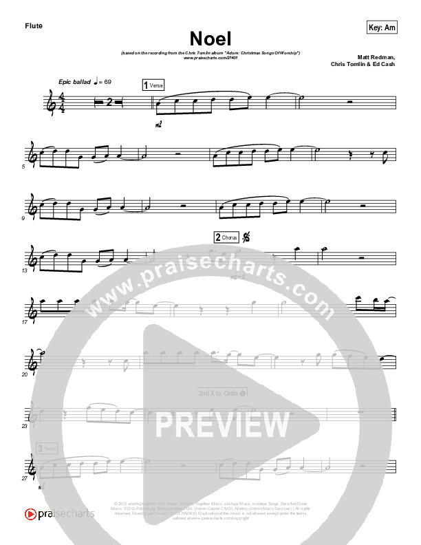 Noel (Instrument Solo) Flute Solo (Lauren Daigle)