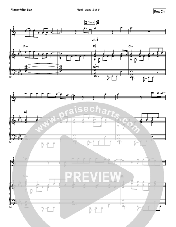 Noel (Instrument Solo) Piano/Alto Sax (Lauren Daigle)