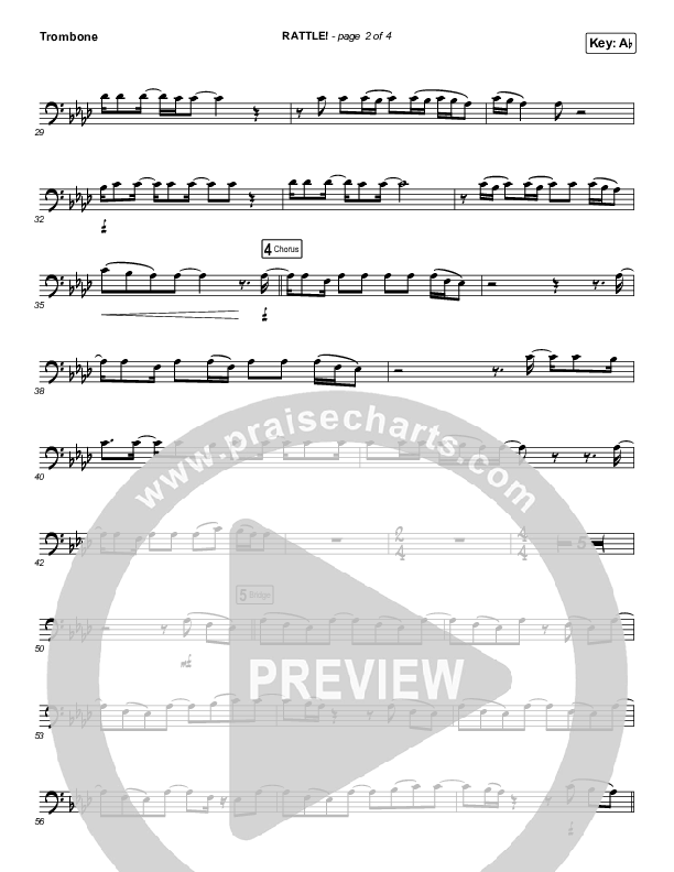 RATTLE! (Instrument Solo) Trombone Solo (Elevation Worship)