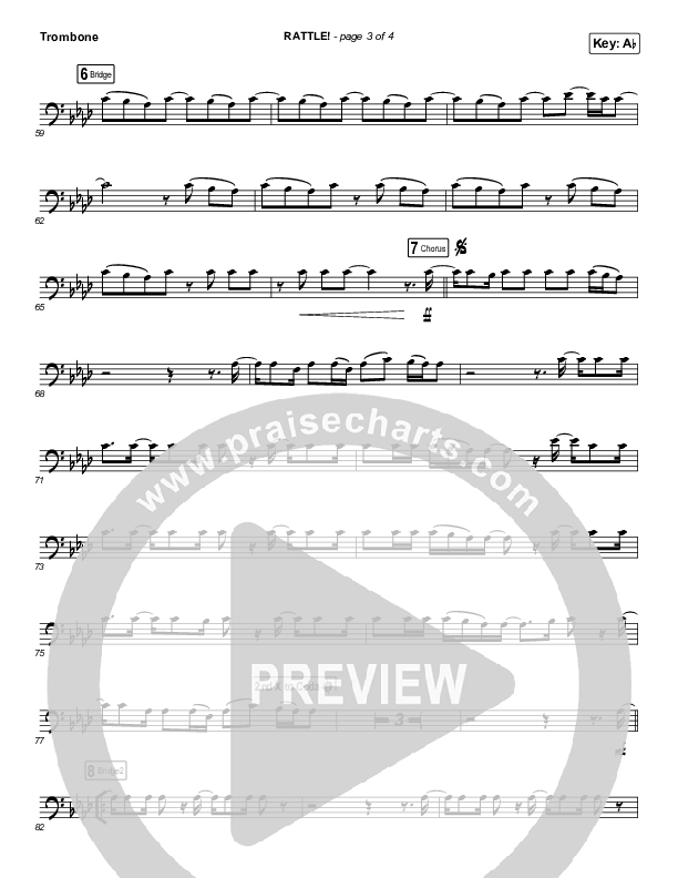 RATTLE! (Instrument Solo) Trombone Solo (Elevation Worship)