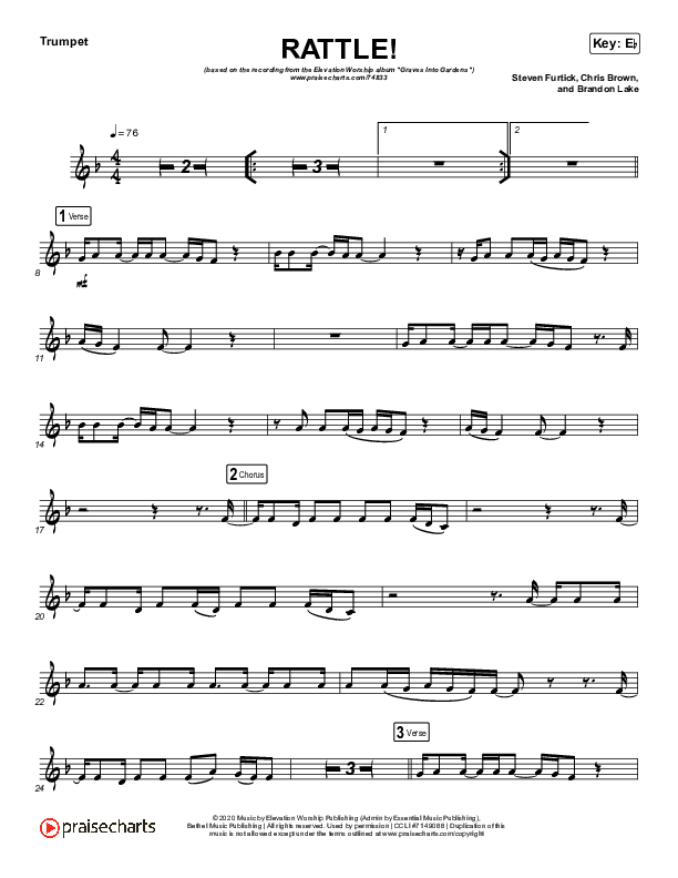 RATTLE! (Instrument Solo) Trumpet Solo (Elevation Worship)