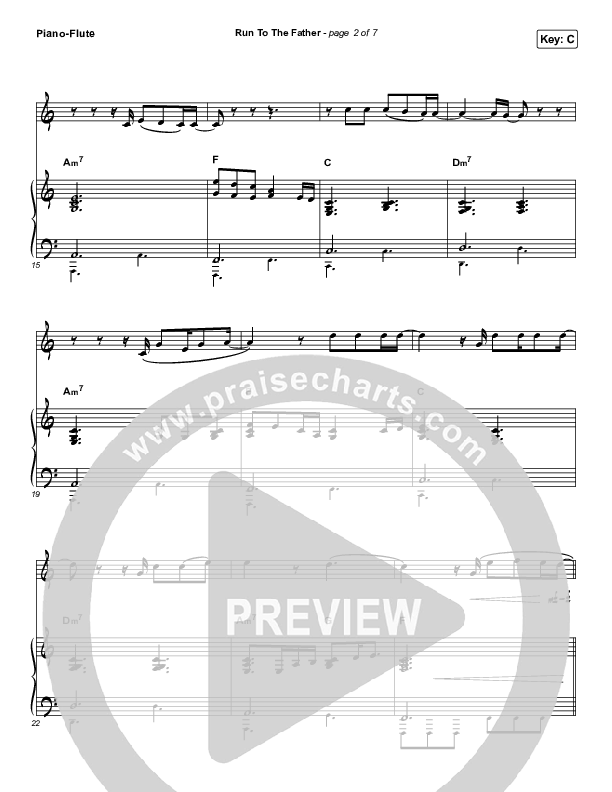 Run To The Father (Instrument Solo) Piano/Flute (Cody Carnes)