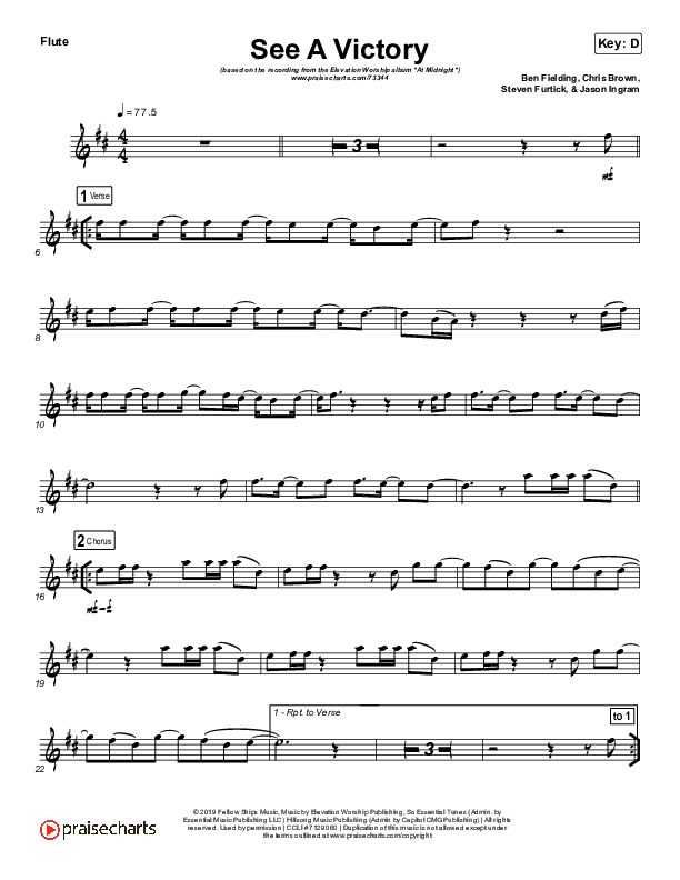 See A Victory (Instrument Solo) Flute Solo (Elevation Worship)