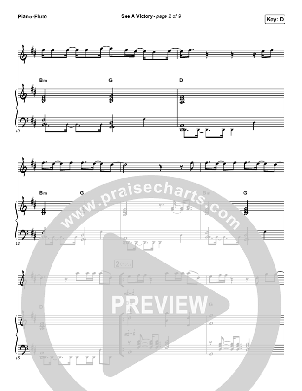 See A Victory (Instrument Solo) Flute & Piano (Elevation Worship)