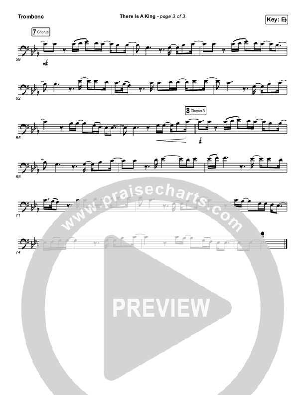 There Is A King (Instrument Solo) Trombone Solo (Elevation Worship)