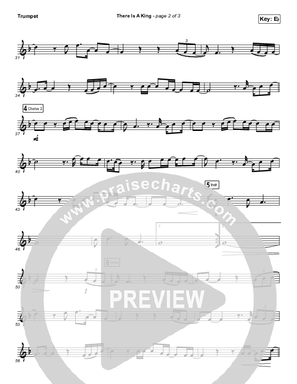 There Is A King (Instrument Solo) Trumpet Solo (Elevation Worship)