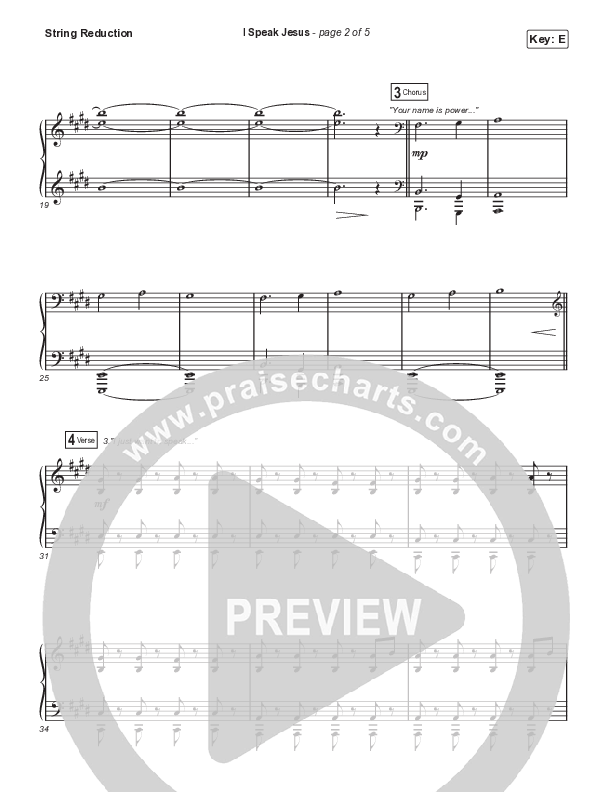 I Speak Jesus (Choral Anthem SATB) String Reduction (Signature Sessions / Shylo Sharity / Arr. Mason Brown / Northside Baptist Choir)