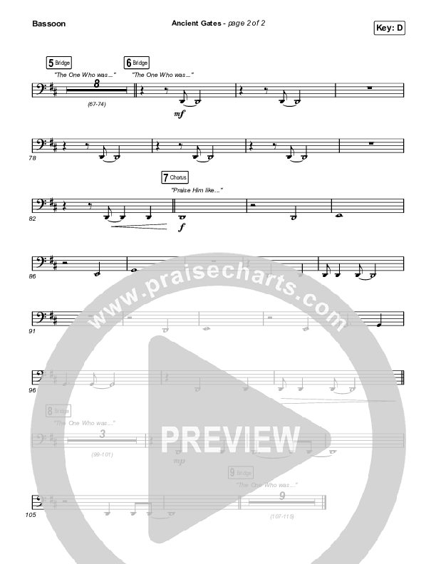 Ancient Gates Bassoon (Brooke Ligertwood)