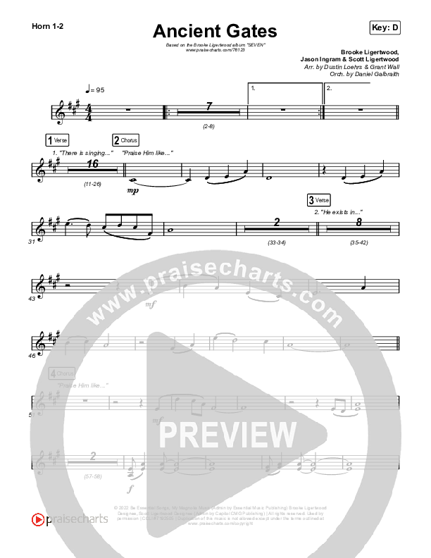 Ancient Gates Brass Pack (Brooke Ligertwood)