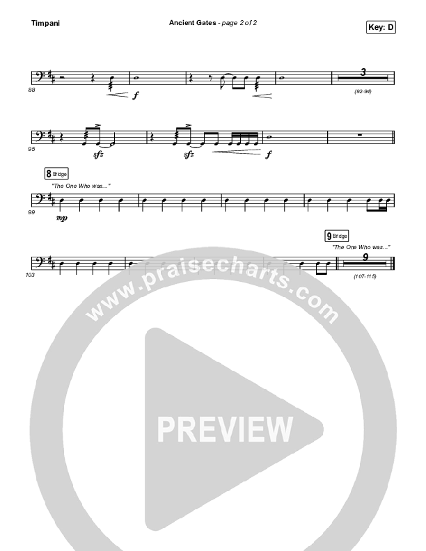 Ancient Gates Timpani (Brooke Ligertwood)