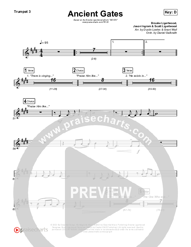 Ancient Gates Trumpet 3 (Brooke Ligertwood)